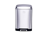 Dirt Devil Pedal Bin 6 L Soft Close Silver