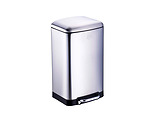 Dirt Devil Pedal Bin 20 L Soft Close Silver