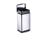 Dirt Devil Pedal Bin 20 L Soft Close Silver