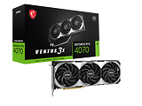 MSI GeForce RTX 4070 VENTUS 3X E 12G OC / 12GB GDDR6X 192Bit