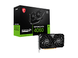 MSI GeForce RTX 4060 VENTUS 2X BLACK 8G OC / 8GB GDDR6 128Bit