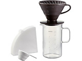 HARIO BVD-3012-GR Beaker Server + Dripper Set
