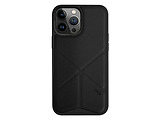 Uniq Case Hybrid Magclick Charging Transforma for iPhone 15 Pro Max Black
