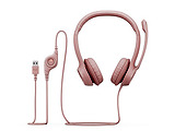 Logitech H390 / Stereo / Pink