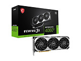 MSI GeForce RTX 4060 Ti VENTUS 3X 8G OC / 8GB GDDR6 128Bit