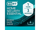 ESET Home Security ESSENTIAL / 1 year 3 devices