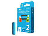 Eneloop Lite 2x AAA 550mAh / BK-4LCCE/2CP