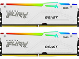 Kingston FURY Beast White RGB EXPO 2x 32GB DDR5 6000 / KF560C30BWEAK2-64