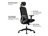 Lumi CH05-24 / Ergonomic Office Chair Black