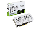 ASUS Dual GeForce RTX 4060 EVO WHITE OC Edition 8GB GDDR6 128bit / DUAL-RTX4060-O8G-EVO-WHITE