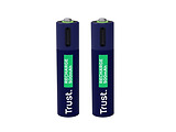 Trust USB-C Rechargeable Battery AAA 500mAh