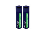 Trust USB-C Rechargeable Battery AA 1700mAh