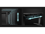 Genesis Desks Gaming Holm Modular 180