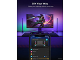 GOVEE RGBIC Wi-Fi Gaming Light Bars with Smart Controller / H6047381