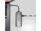 Acer Type-C Dongle 7-in-1 Silver