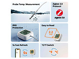 Sonoff Zigbee LCD Smart Thermometer IP65 / SNZB-02LD White