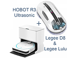 HOBOT  Legee D8 + Legee LuLu + Window Cleaning Robot R3