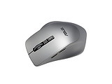 Mouse ASUS WT425 / Wireless / Silent / Optical / 1000-1600 dpi / 6 buttons / Ergonomic / Silver