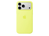 Apple Silicone Case with MagSafe for 17 Pro Max Yellow