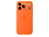 Apple Silicone Case with MagSafe for 17 Pro Max Orange