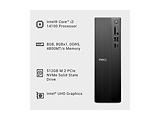 DELL Tower ECT1250 MT / Core i3-14100 / 8GB DDR5 / 512GB SSD / Windows
