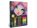 Nebulous Stars Black Pages Coloring Book / 11111