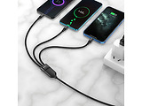 Hoco U104 3-in-1 Ultra 6A for Lightning+Micro+Type-C