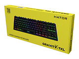 HATOR Gravity X TKL RGB / EN/UA Black