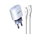 JOKADE Charger with Cable Type-C to Lightning 20W JB010