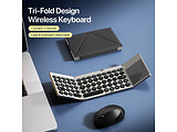 DUX DUCIS Bluetooth Flip Tri-fold Touch Keyboard