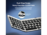 DUX DUCIS Bluetooth Flip Tri-fold Touch Keyboard