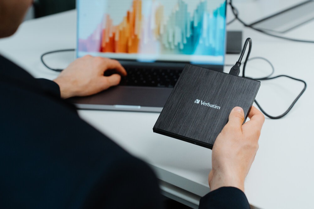 Verbatim External Slimline Blu-Ray Writer