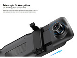 DDPai Mola E3 2K Rearwiew Mirror Dash Cam with Rear Cam RC1