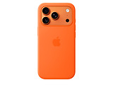 Apple Silicone Case with MagSafe for 17 Pro Orange